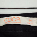 Coop Flared Gold Button Denim Jeans Size 14 by SwapUp-Online Second Hand Store-Online Thrift Store