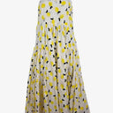 Coop Gathered Lemons Sundress Midi Dress Size M by SwapUp-Online Second Hand Store-Online Thrift Store
