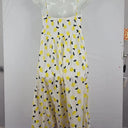 Coop Gathered Lemons Sundress Midi Dress Size M by SwapUp-Online Second Hand Store-Online Thrift Store