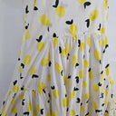 Coop Gathered Lemons Sundress Midi Dress Size M by SwapUp-Online Second Hand Store-Online Thrift Store