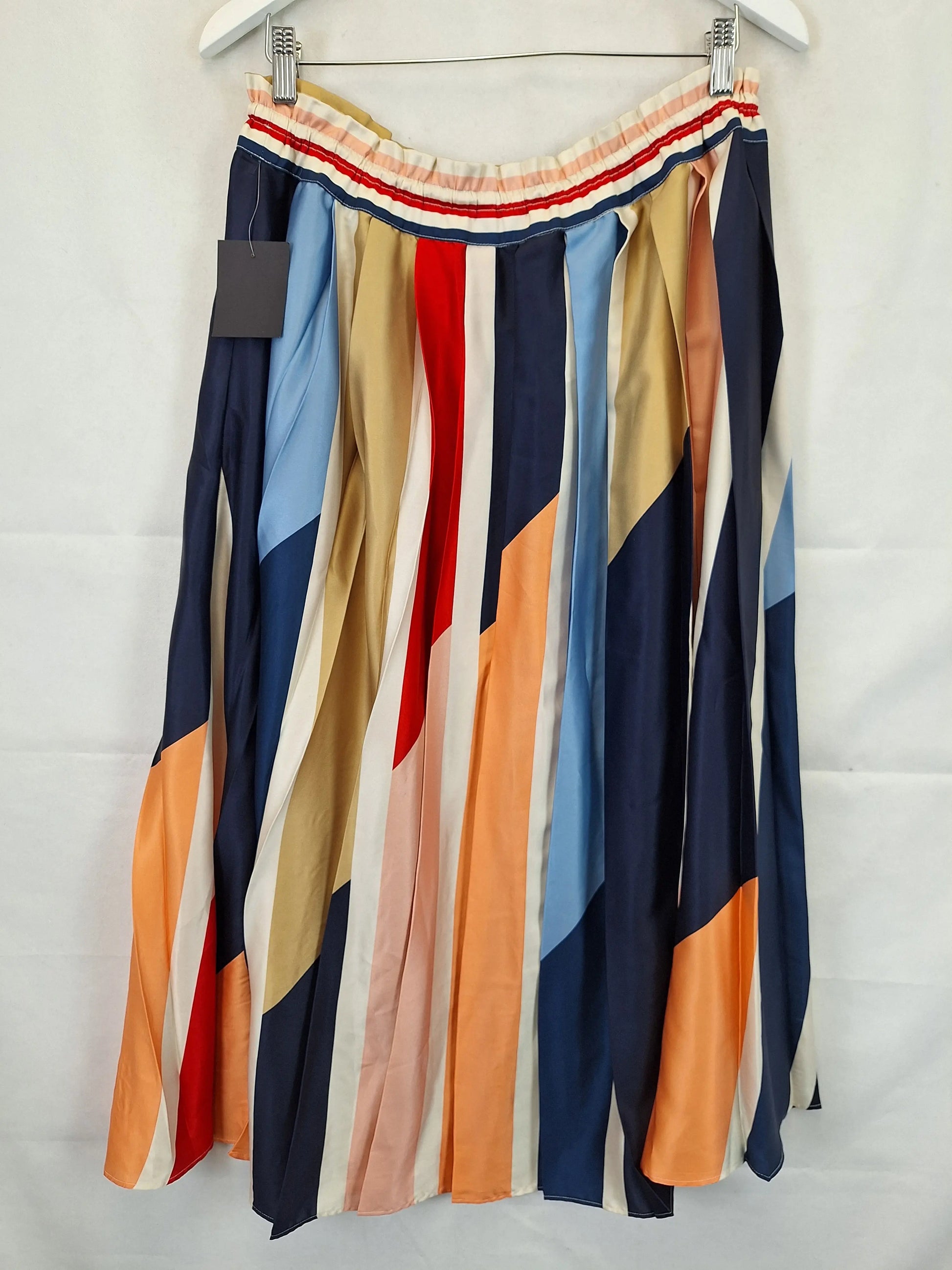 Cooper St Elegant Box Pleated Midi Skirt Size 12 by SwapUp-Online Second Hand Store-Online Thrift Store