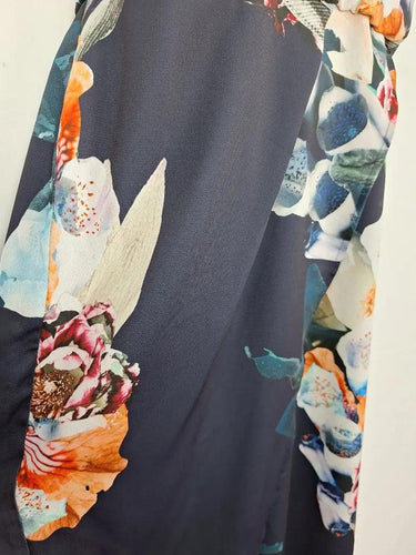 Cooper St High Neck Drape Floral Dress Size 12 by SwapUp-Online Second Hand Store-Online Thrift Store