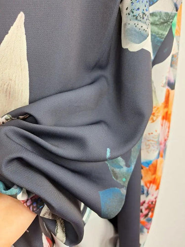 Cooper St High Neck Drape Floral Dress Size 12 by SwapUp-Online Second Hand Store-Online Thrift Store
