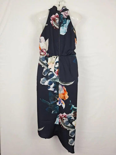 Cooper St High Neck Drape Floral Dress Size 12 by SwapUp-Online Second Hand Store-Online Thrift Store