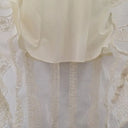 Cooper St Ivory Ruffle Neckline Delicate Dress Size 12 by SwapUp-Online Second Hand Store-Online Thrift Store