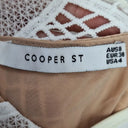 Cooper St Nude Lined Lace Evening Dress Size 8 by SwapUp-Online Second Hand Store-Online Thrift Store