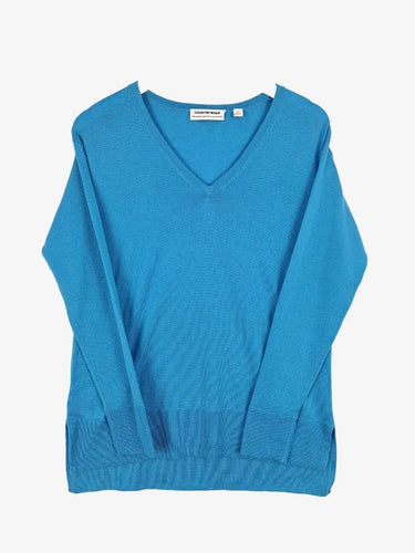 Country Road Aqua Winter Wool Essential Jumper Size XS by SwapUp-Online Second Hand Store-Online Thrift Store