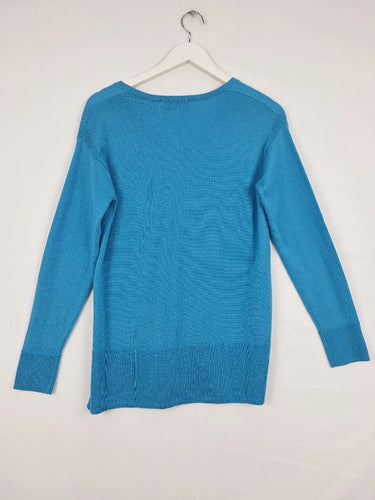 Country Road Aqua Winter Wool Essential Jumper Size XS by SwapUp-Online Second Hand Store-Online Thrift Store
