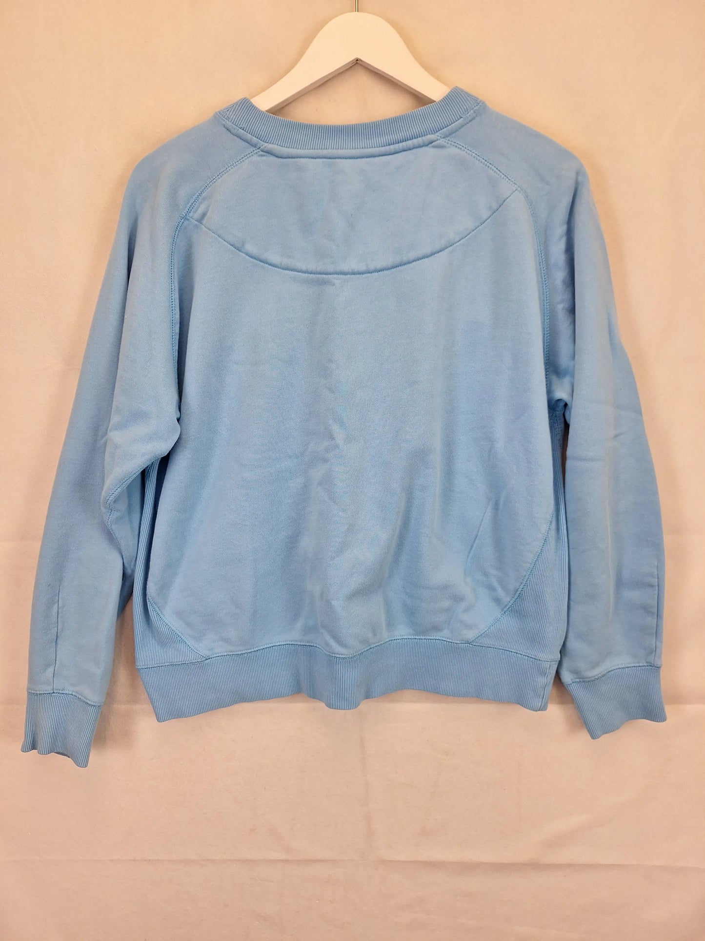Country Road Baby Blue Embroidered Brand  Jersey Size M by SwapUp-Online Second Hand Store-Online Thrift Store