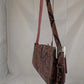Country Road Blush Snakeskin Small Elongated Shoulder Bag by SwapUp-Online Second Hand Store-Online Thrift Store