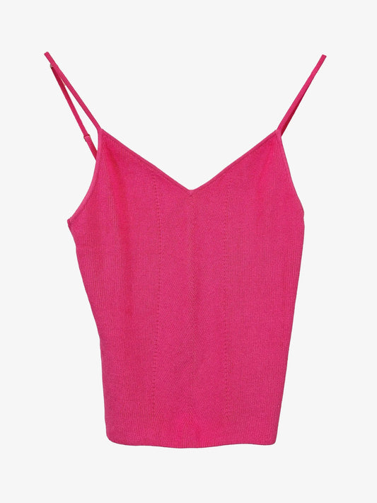Country Road Bubblegum Pink Knit Camisole Top Size S by SwapUp-Online Second Hand Store-Online Thrift Store