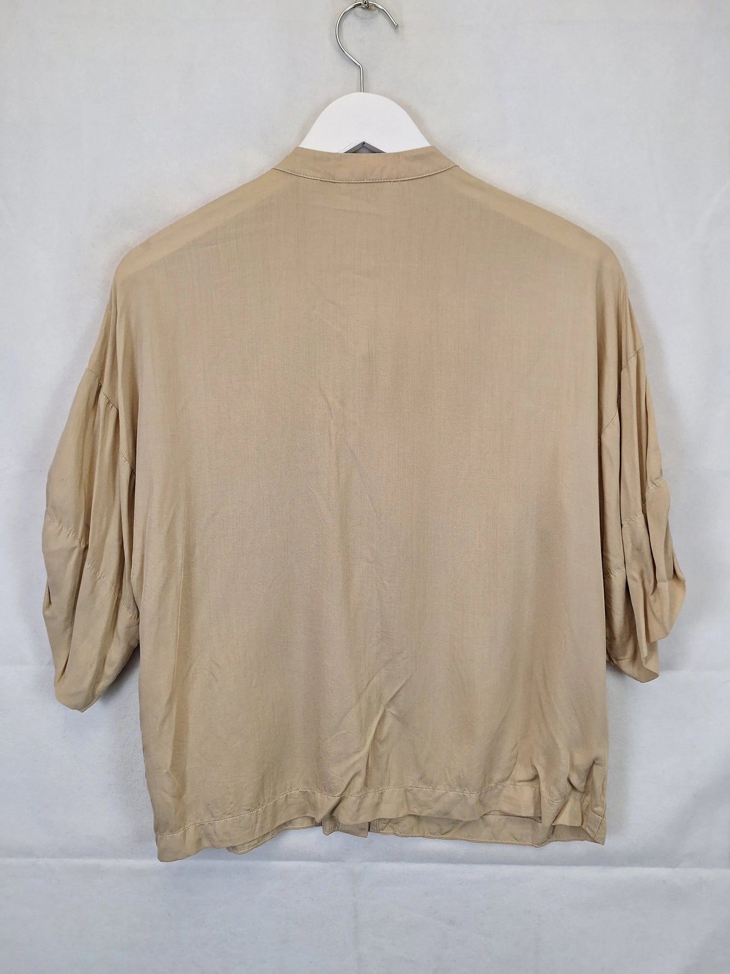Country Road Casual Lightweight Camel Top Size XS by SwapUp-Online Second Hand Store-Online Thrift Store