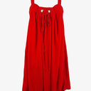 Country Road Cherry Red Tie Front MIni Dress Size XS by SwapUp-Online Second Hand Store-Online Thrift Store