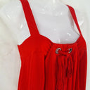 Country Road Cherry Red Tie Front MIni Dress Size XS by SwapUp-Online Second Hand Store-Online Thrift Store