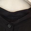 Country Road Chic Pleated Collarless Shirt Size XS by SwapUp-Online Second Hand Store-Online Thrift Store