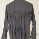 Country Road Chic Pleated Collarless Shirt Size XS by SwapUp-Online Second Hand Store-Online Thrift Store