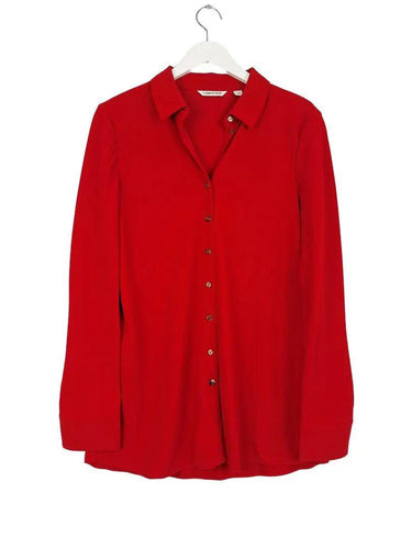 Country Road Classic Crepe Scarlett Button-up Shirt Size 12 by SwapUp-Online Second Hand Store-Online Thrift Store