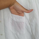 Country Road Classic Pearl Linen Button Up Shirt Size 10 by SwapUp-Online Second Hand Store-Online Thrift Store