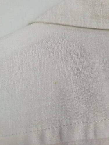 Country Road Classic Pearl Linen Button Up Shirt Size 10 by SwapUp-Online Second Hand Store-Online Thrift Store