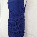 Country Road Electric Cobalt Ruched Dress Size M by SwapUp-Online Second Hand Store-Online Thrift Store