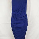 Country Road Electric Cobalt Ruched Dress Size M by SwapUp-Online Second Hand Store-Online Thrift Store