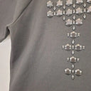 Country Road Embellished Gemstone Cross Luxe T-shirt Size S by SwapUp-Online Second Hand Store-Online Thrift Store