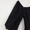 Country Road Gathered Sleeve Crepe Top Size S by SwapUp-Online Second Hand Store-Online Thrift Store