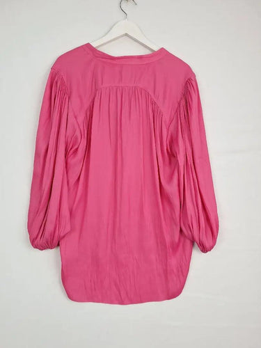 Country Road Hot Pink Soft Flowy Blouse Size 16 by SwapUp-Online Second Hand Store-Online Thrift Store