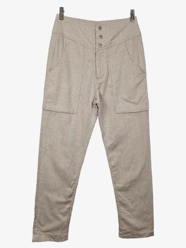 Country Road Linen Blend Statement Pocket Pants Size 8 by SwapUp-Online Second Hand Store-Online Thrift Store