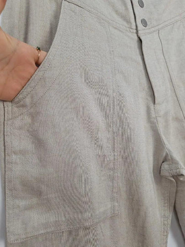 Country Road Linen Blend Statement Pocket Pants Size 8 by SwapUp-Online Second Hand Store-Online Thrift Store