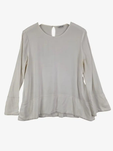 Country Road Loose Sheer Ivory Top Size None by SwapUp-Online Second Hand Store-Online Thrift Store