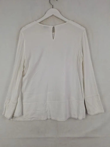Country Road Loose Sheer Ivory Top Size None by SwapUp-Online Second Hand Store-Online Thrift Store