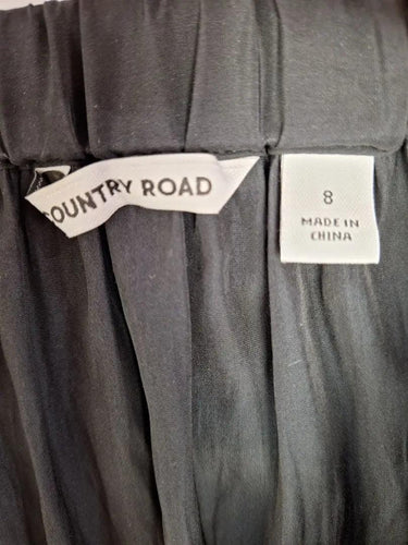 Country Road Off Shoulder Tie Detail Dress Size 8 by SwapUp-Online Second Hand Store-Online Thrift Store