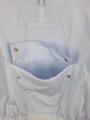 Country Road Pastel Blue Windbreaker Jumper Size 8 by SwapUp-Online Second Hand Store-Online Thrift Store
