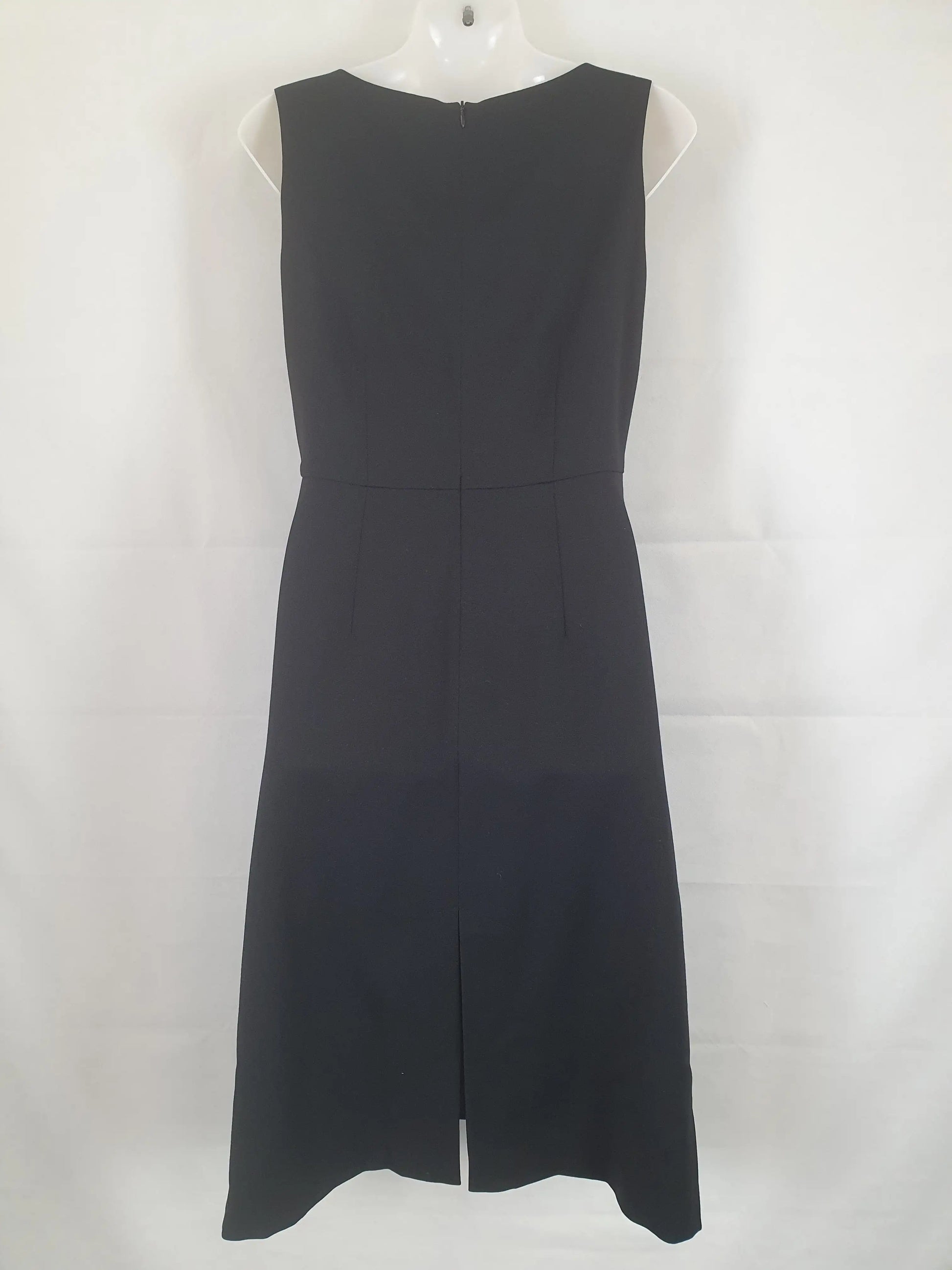 Country Road Pleated Front Midi Dress Size 10 by SwapUp-Online Second Hand Store-Online Thrift Store