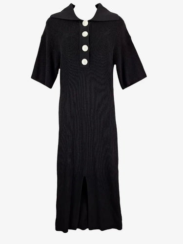 Country Road Ribbed Knit Oversized Button Dress Size XXS by SwapUp-Online Second Hand Store-Online Thrift Store
