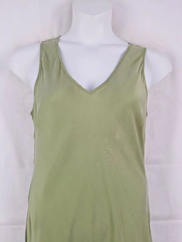 Country Road Sage Green Elegant Slip Dress Size 12 by SwapUp-Online Second Hand Store-Online Thrift Store