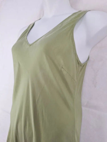 Country Road Sage Green Elegant Slip Dress Size 12 by SwapUp-Online Second Hand Store-Online Thrift Store