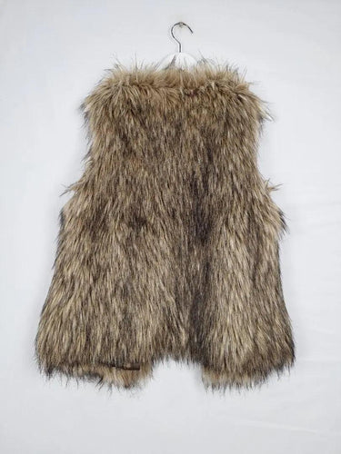 Country Road Shaggy Winter Essential Vest Size M by SwapUp-Online Second Hand Store-Online Thrift Store