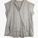 Country Road Silver Triangle High Low Shirt Size XL by SwapUp-Online Second Hand Store-Online Thrift Store