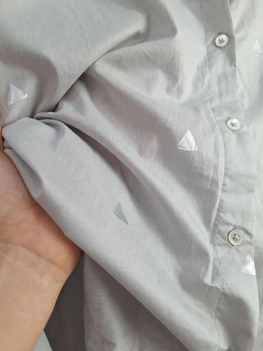 Country Road Silver Triangle High Low Shirt Size XL by SwapUp-Online Second Hand Store-Online Thrift Store