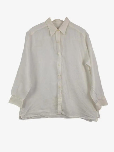 Country Road Slightly Sheer Oversized Linen Staple Shirt Size XL by SwapUp-Online Second Hand Store-Online Thrift Store