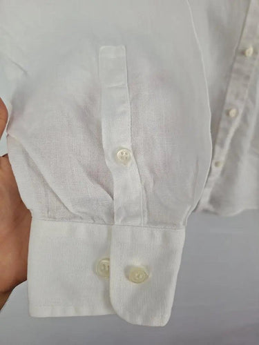 Country Road Slightly Sheer Oversized Linen Staple Shirt Size XL by SwapUp-Online Second Hand Store-Online Thrift Store