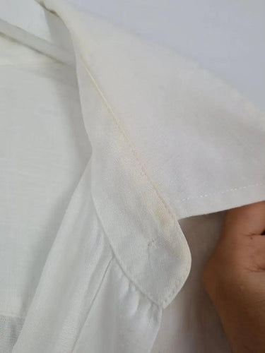 Country Road Slightly Sheer Oversized Linen Staple Shirt Size XL by SwapUp-Online Second Hand Store-Online Thrift Store