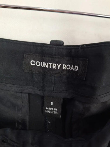 Country Road Soft Multiple Pockets Straight Pants Size 8 by SwapUp-Online Second Hand Store-Online Thrift Store