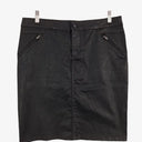 Country Road Solid Back Zip Skirt Size 12 by SwapUp-Online Second Hand Store-Online Thrift Store