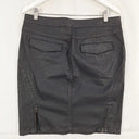 Country Road Solid Back Zip Skirt Size 12 by SwapUp-Online Second Hand Store-Online Thrift Store