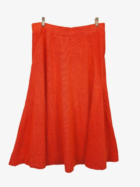 Country Road Textured Coral Knit Maxi Skirt Size XL SwapUp