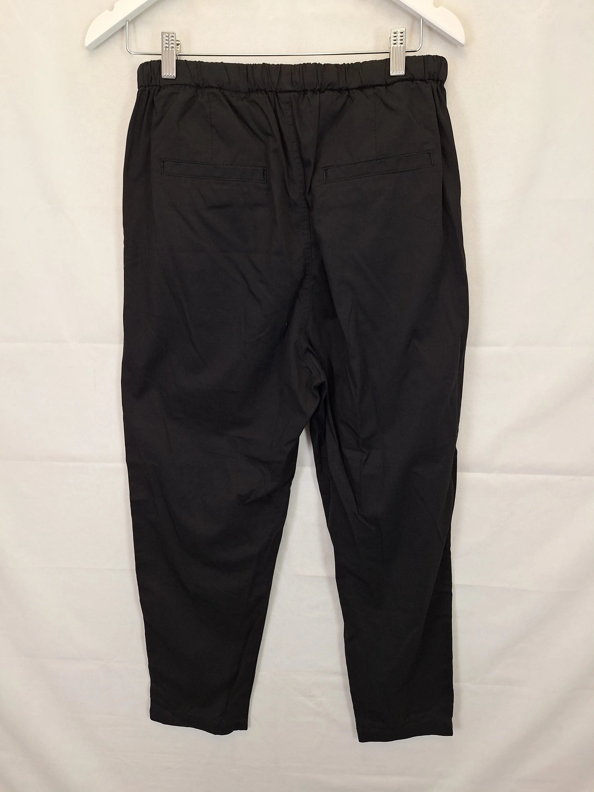 Country Road Waist Tie Black Casual Pants Size 10 – SwapUp