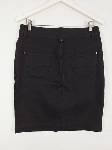 Country Road Washed Casual Bermuda Shorts Size 12 by SwapUp-Online Second Hand Store-Online Thrift Store
